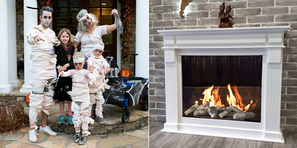 Не уступят им гости в ярких костюмах – Круэлла Де Виль или клоун Пеннивайз.