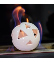 Шары белые с треугольными отверстиями - 2 шт. (ZeFire)