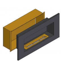 Теплоизоляционный корпус для биокаминов Elliot 1200, Sirius 1200, Flagman 1000 (ZeFire)