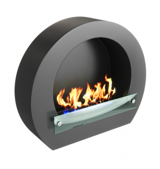 Биокамин Баррель / Barrel черный (ZeFire)