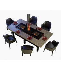 Гриль-стол угольный Джентльмены PRO 2400 (Elbrus Home)